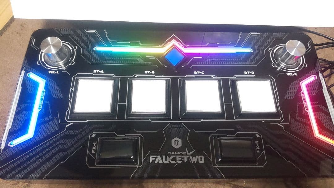 美品 サウンドボルテックス FAUCETWO EG skin コントローラー