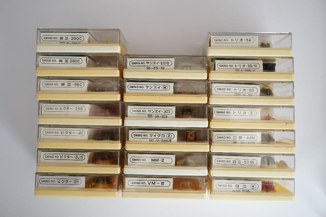 レコード用針 SWING　在庫品番はコメントに有 JICO・ナガオカ】互換性のあるレコード針取寄せ販売できます。基本的な