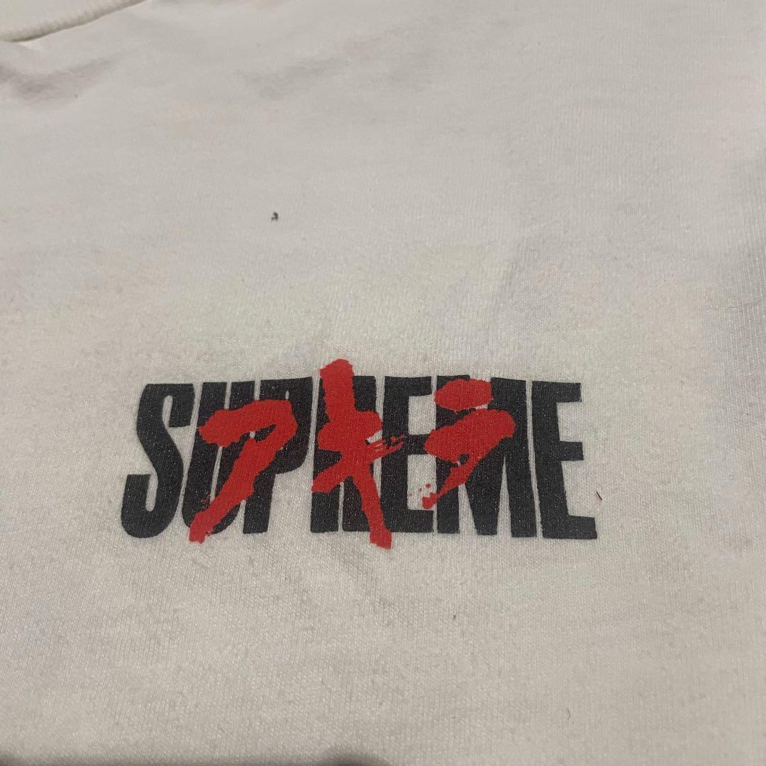 Supreme×AKIRA Akira white Long T-shirt