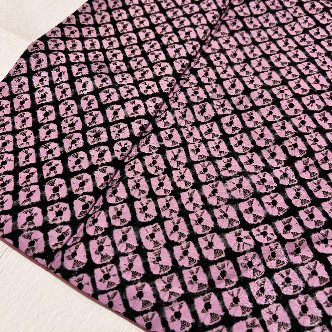 かめちゃん様【袷】希少 有松絞り 未使用品11084
