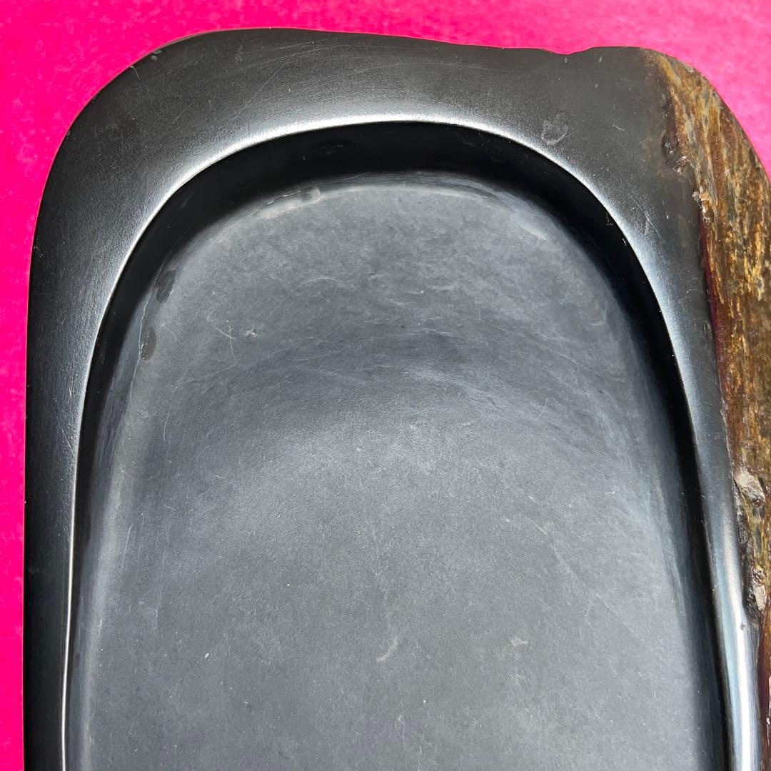 ⭕️土佐硯　大型な天然硯　三原硯製作所　21cm 2.6kg 飾って良し　美品
