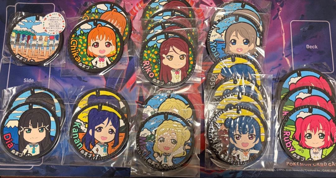 ラブライブ！サンシャイン!! 沼津マンホールラバーコースター沼津ふるさと納税 ラブライブ！サンシャイン!!×沼津市ふるさと納税 Aqoursオリジナル