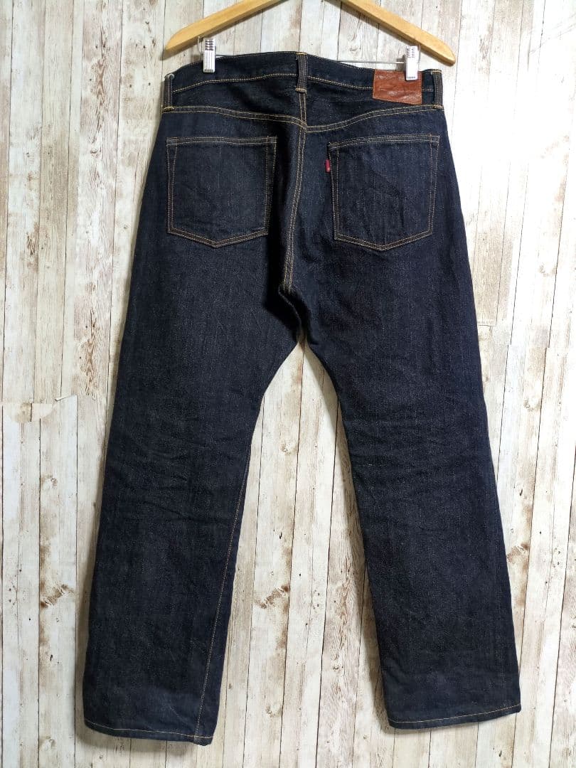 ETERNAL】811☆ストレートデニム☆赤耳セルビッジ☆赤タブ☆W36 - メルカリ