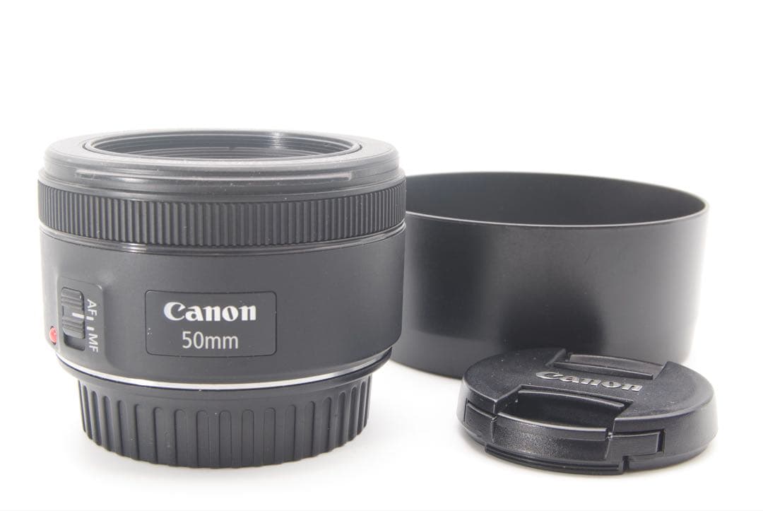 Canon EF 50mm F1.8 STM スマホからのステップアップ 単焦点 - メルカリ