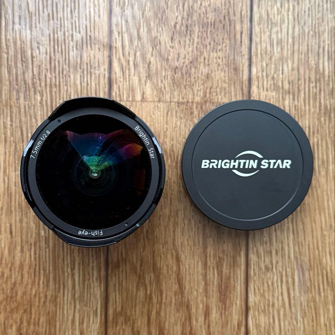 BrightinStar7.5mmF2.8Fish-eye m4/3
