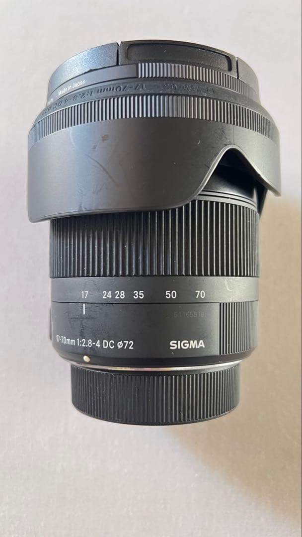 SIGMA 17-70mm F2.8-4 DC ズームレンズ