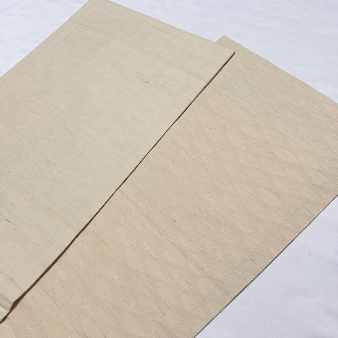 袋帯【吉岡幸雄】染司よしおか 五代目 フェニキア文様 正絹 白色 紬地