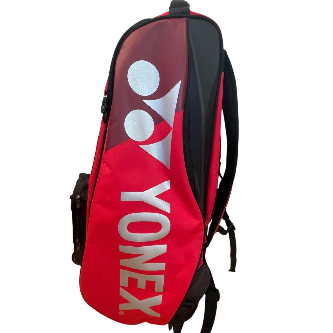YONEXヨネックス ラケットバッグ 6本入り ツアーエディション 赤