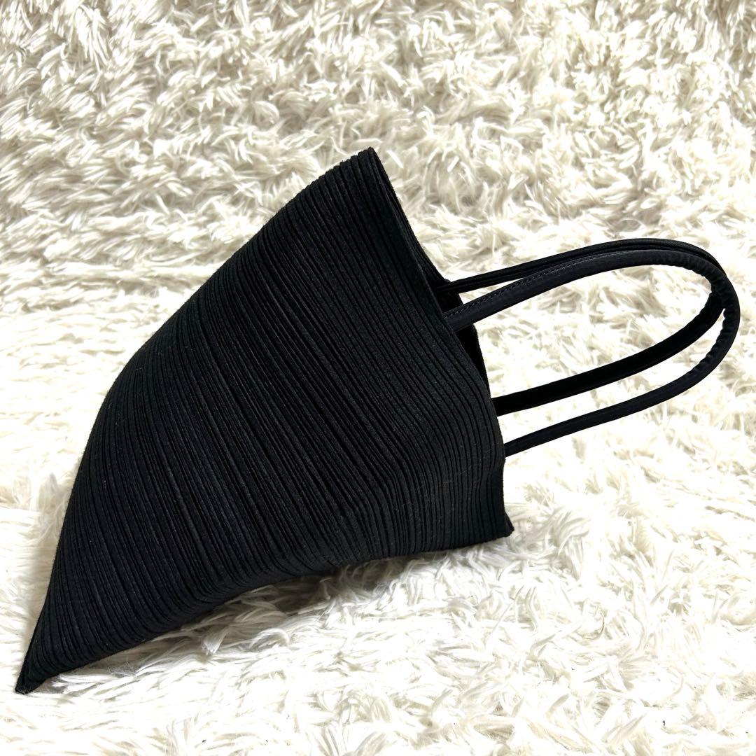 希少✨プリーツプリーズ 変形 ハンドバッグ プリーツバッグ マグネット