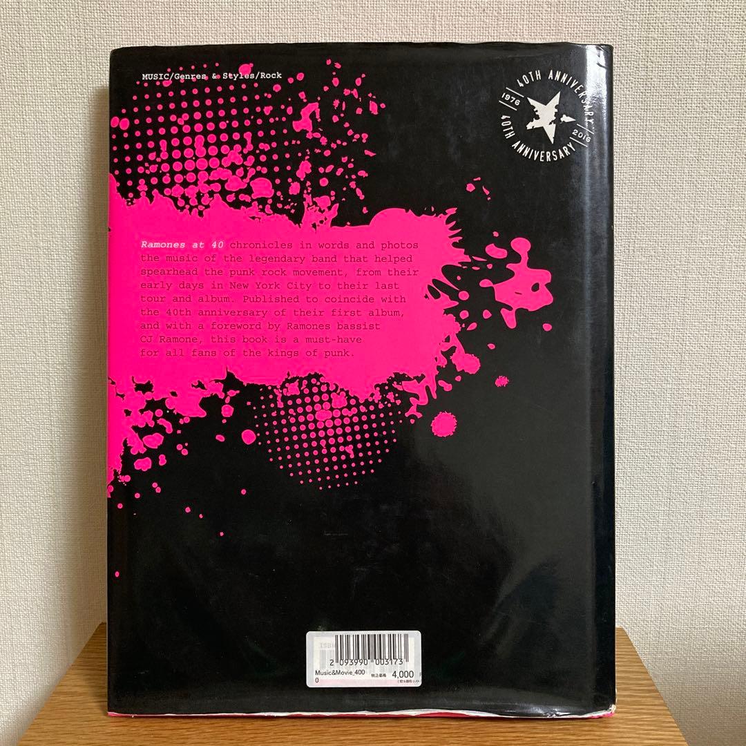 RAMOMES AT 40 ラモーンズ写真集