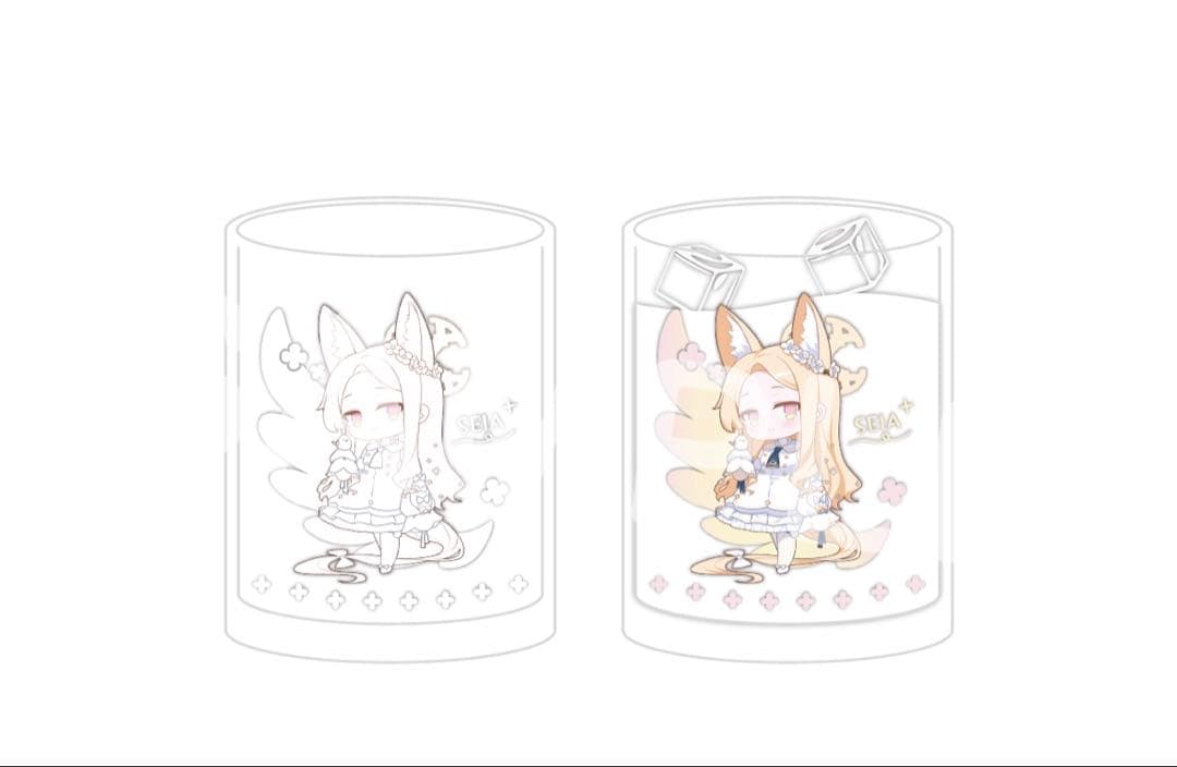 冷感グラス ブルーアーカイブ ミカ ナギサ セイア 3種セット - メルカリ