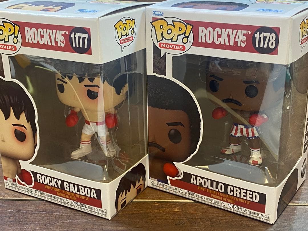 映画 ロッキー フィギュア ロッキー＆アポロ 2体セット ファンコポップ