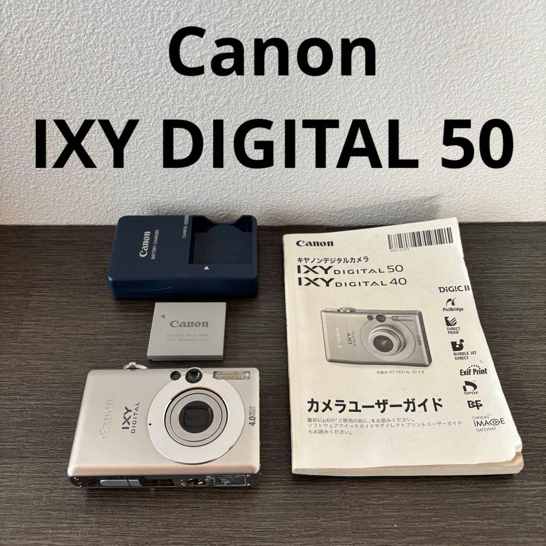 Canon IXY DIGITAL 50 デジタルカメラ Canon IXY DIGITAL 50 IXYD50 Used Japan | eBay