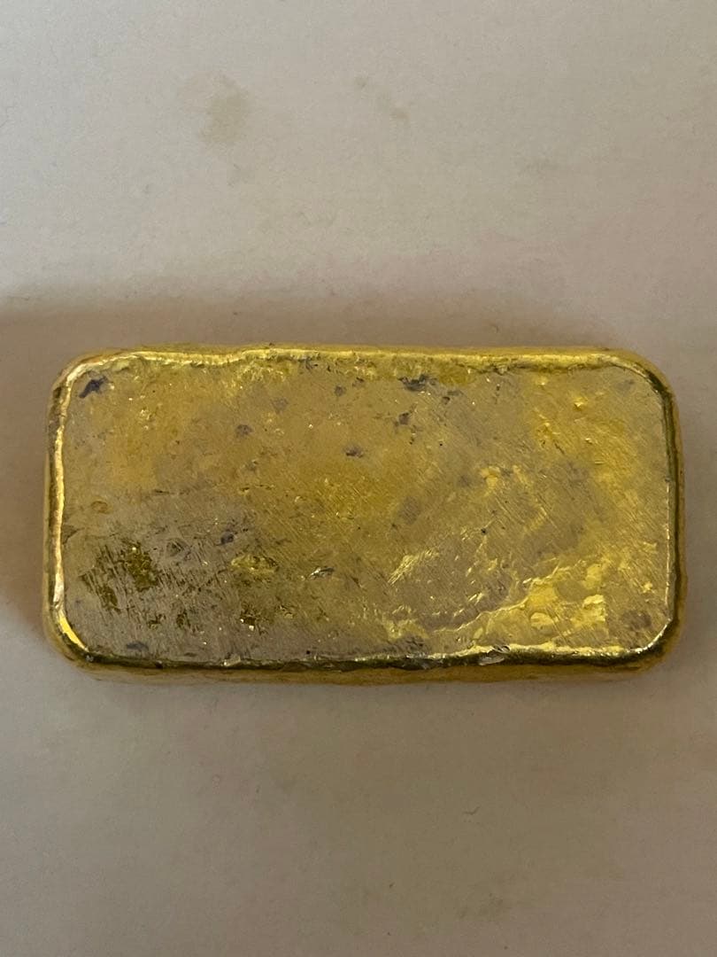 中国古金貨 金貨 金塊　寿　天津天太　足赤 208.83g