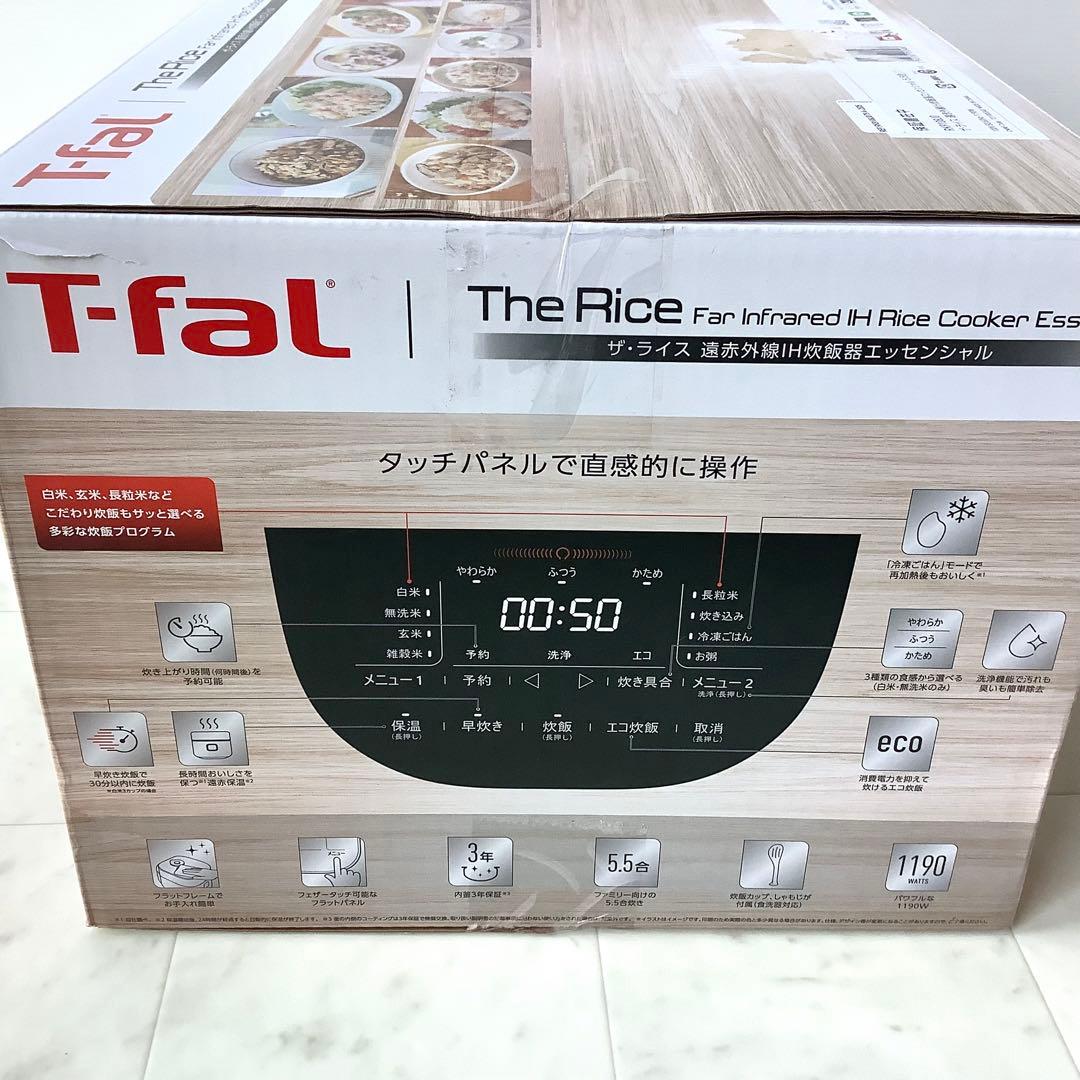 新品・未使用品】T-fal ザ・ライス 遠赤外線IH炊飯器 RK9108JO - メルカリ