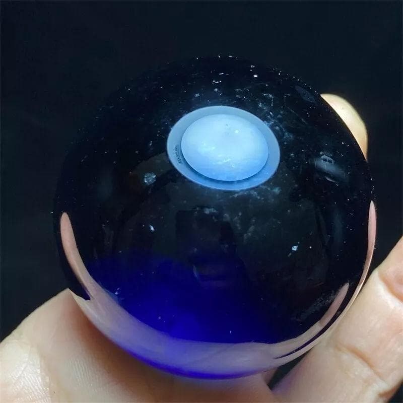 アンダラクリスタル S1176 丸玉 サファイア タンザナイトファイア