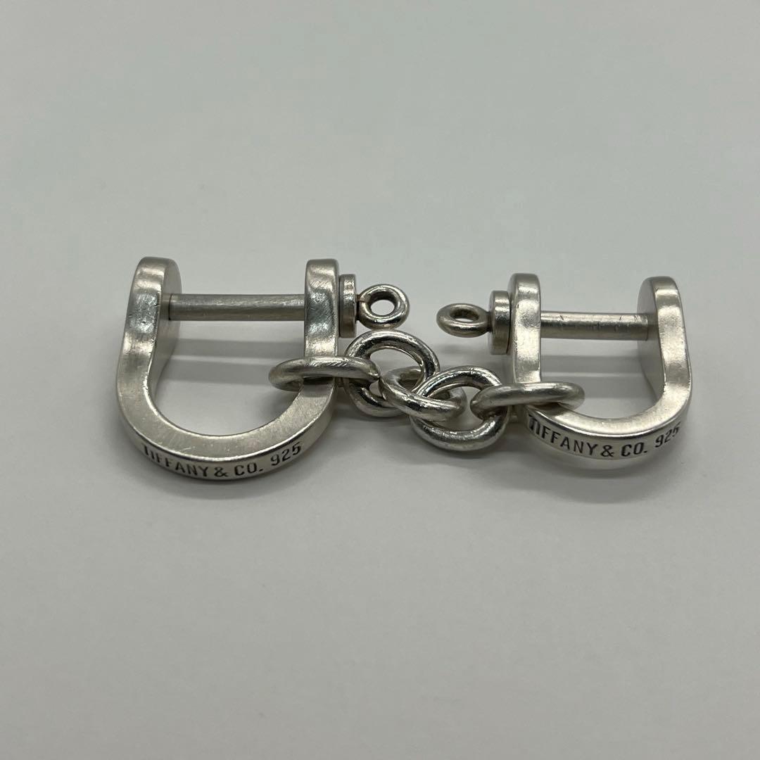 ティファニー TIFFANY ダブルシャックル キーリング ヴィンテージ 希少