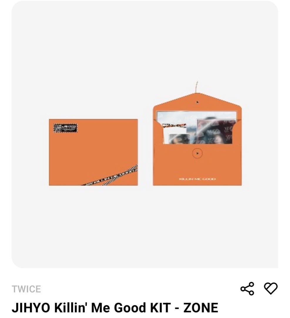 JIHYO『ZONE』Killin' Me Good KIT封入トレカ① - メルカリ
