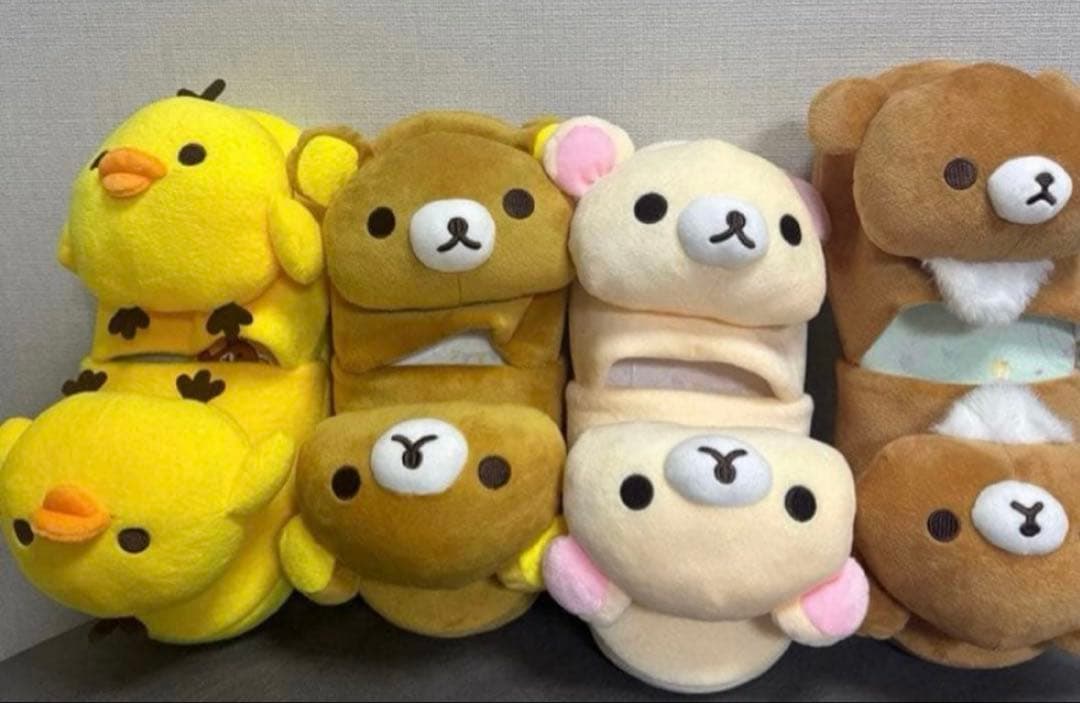 新品♡リラックマ ルームシューズ スリッパ キイロイトリ コリラックマ