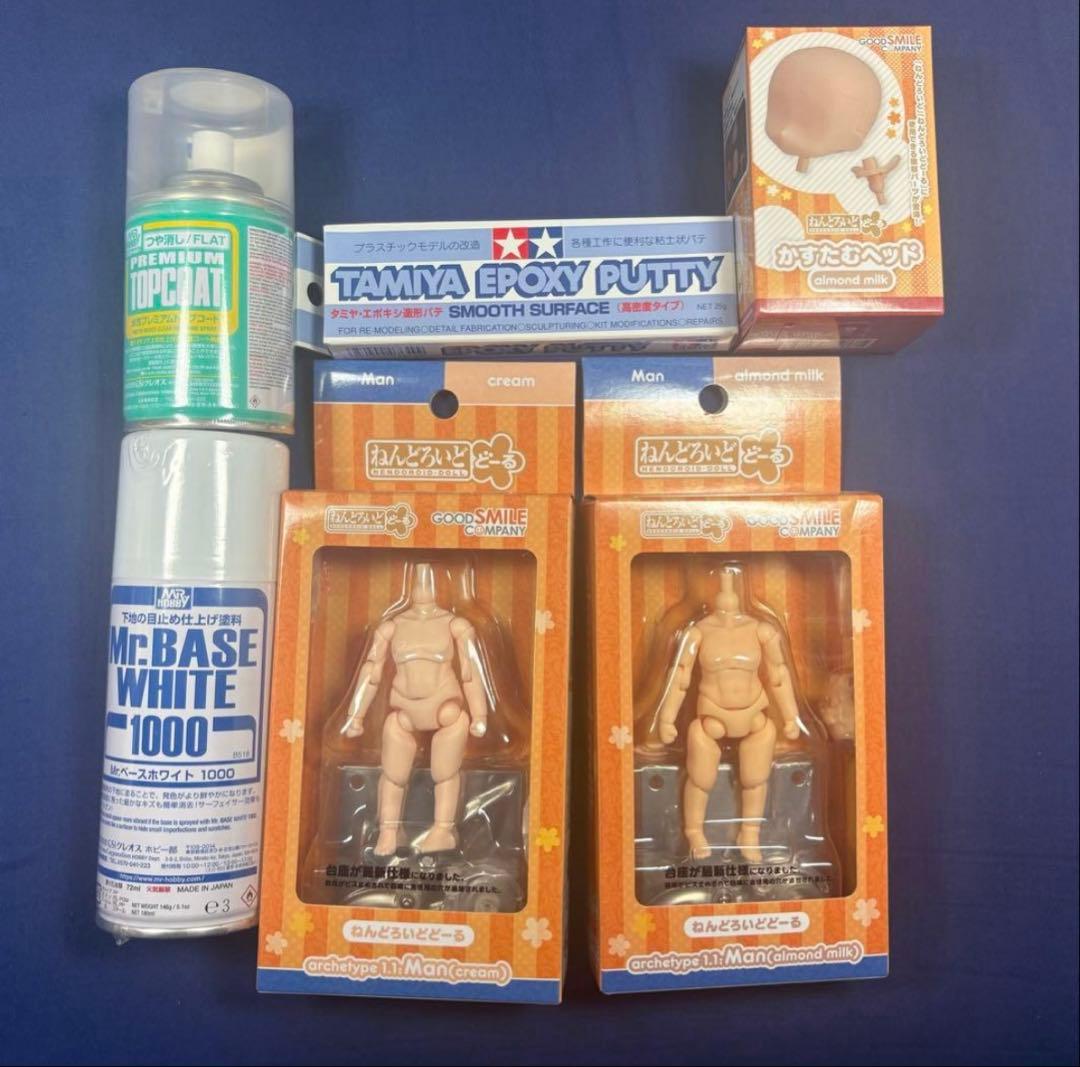 期間限定値下　新品　ねんどろいどどーる　ボディ　cream almondmilk ドール 本体 『ねんどろいどどーる archetype1.1:Woman(almond milk