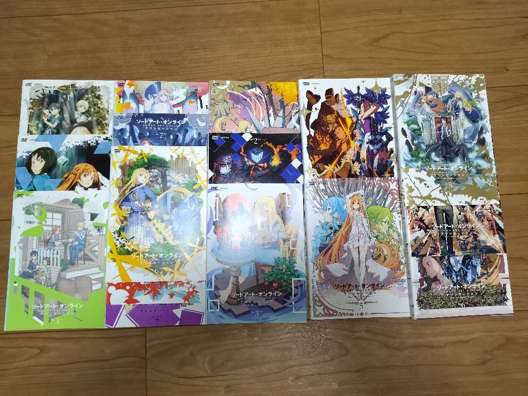 ソードアート・オンライン アリシゼーション　1期＋2期　DVD 16枚　全巻 ソードアート・オンライン アリシゼーション 1期＋2期 DVD 16枚 全巻