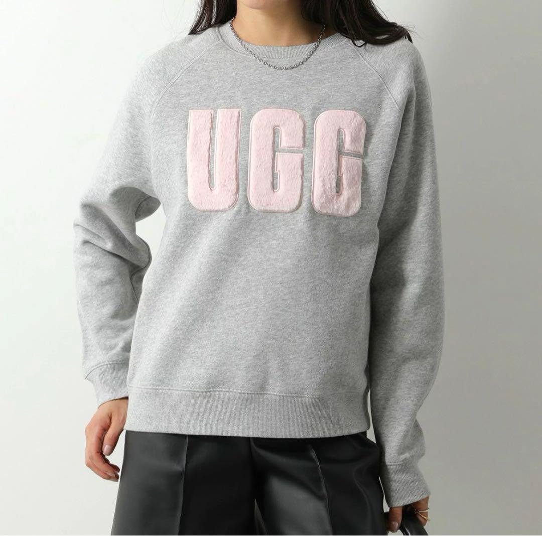 UGG ピンクグレーピンク スウェット Sサイズ