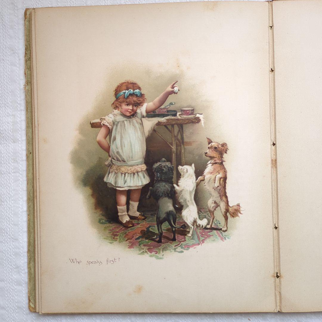 超稀少1885 ハリエットベネット 絵本ヴィクトリアン 洋書 児童書