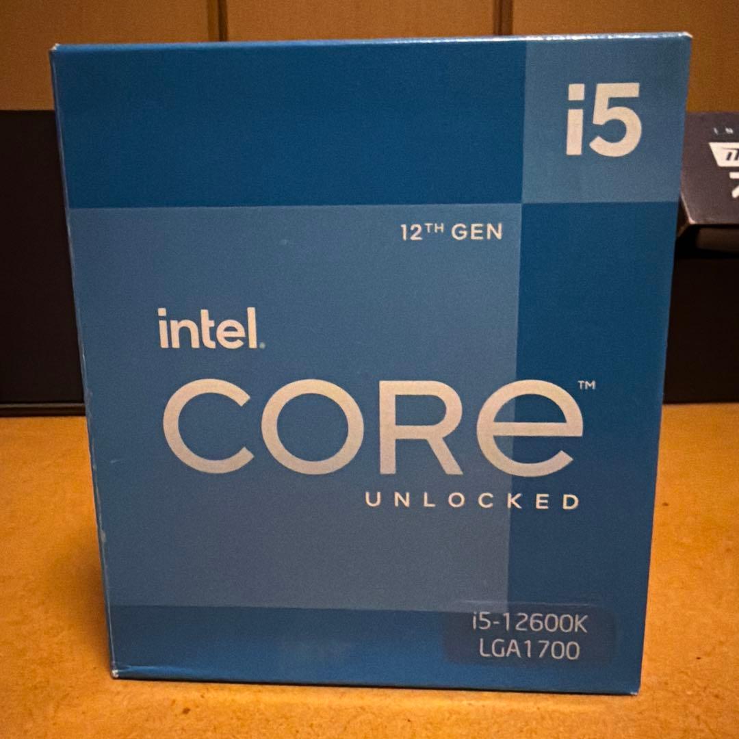 CPU Intel i5-12600k LGA1700 Intel Core i5-12600K Alder Lake 3.7GHz Ten-Core LGA 1700 Boxed