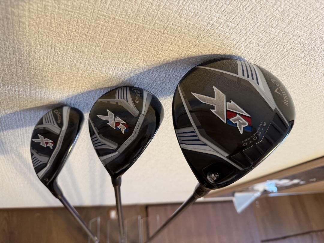 キャロウェイXR　（ドライバー、FW、UT）３本セット キャロウェイXR （ドライバー、FW、UT）3本セット - メルカリ