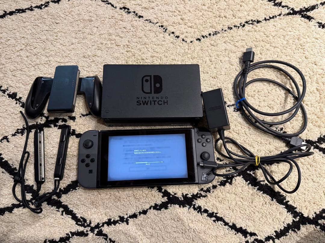 Nintendo Switch 本体　グレー　箱なし　おまけ付き Nintendo Switch 本体 グレー 付属品あり 箱無し Nintendo Switch