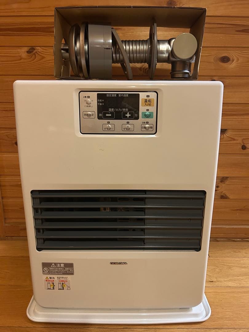 コロナFFストーブ 中古　2022年製 （排気筒は新品） 2026年最新】ffストーブ コロナの人気アイテム - メルカリ