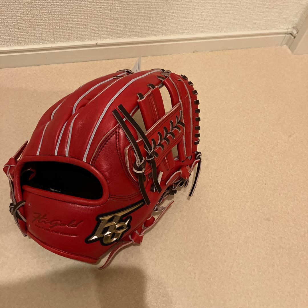 O*n様 【新品】1月17日までの出品予定！ハイゴールド軟式グローブ　オールラウ 野球 ハイゴールド 軟式グローブ グラブ 一般用 外野手用 右投用 左投