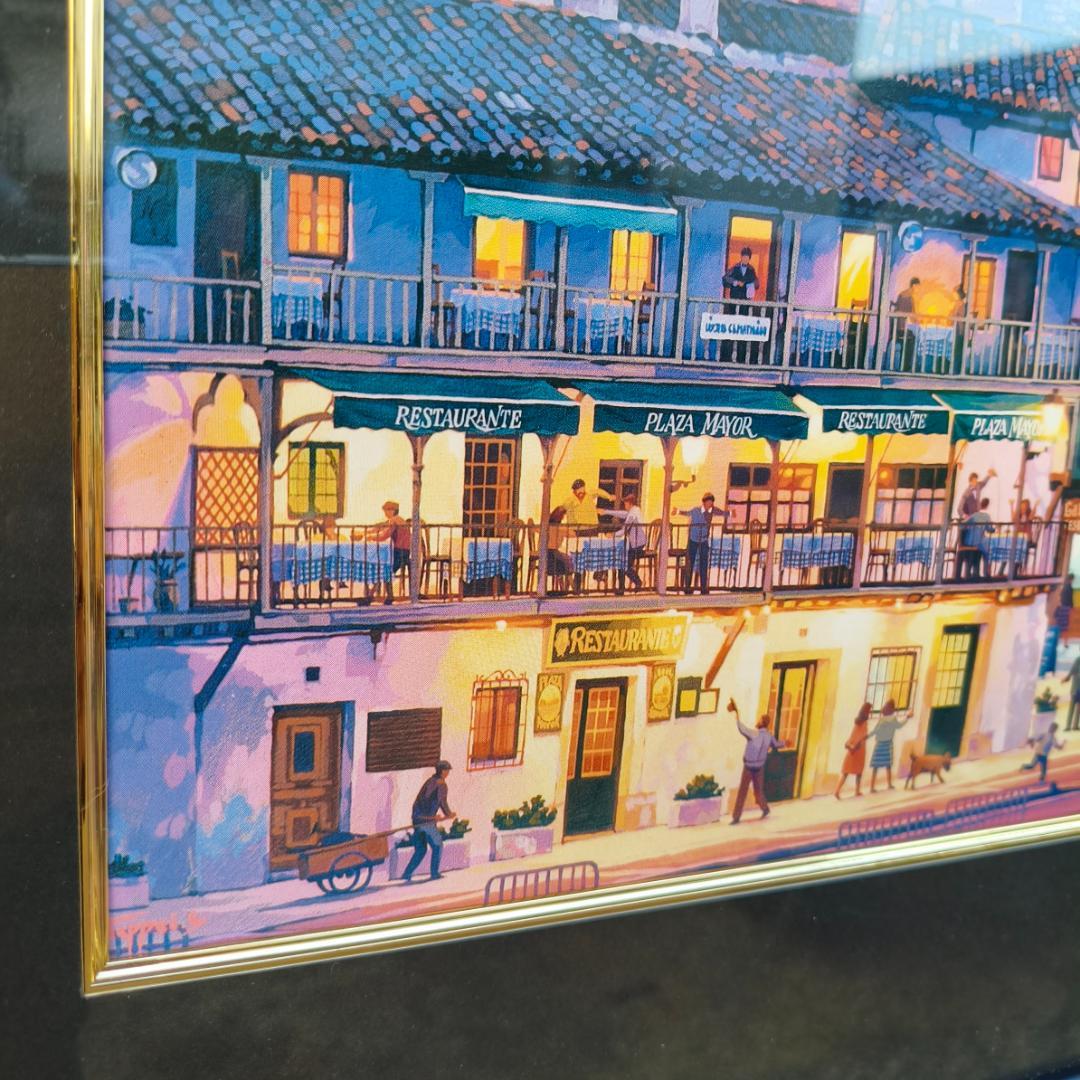 笹倉鉄平 マヨール広場 アートポスター - メルカリ