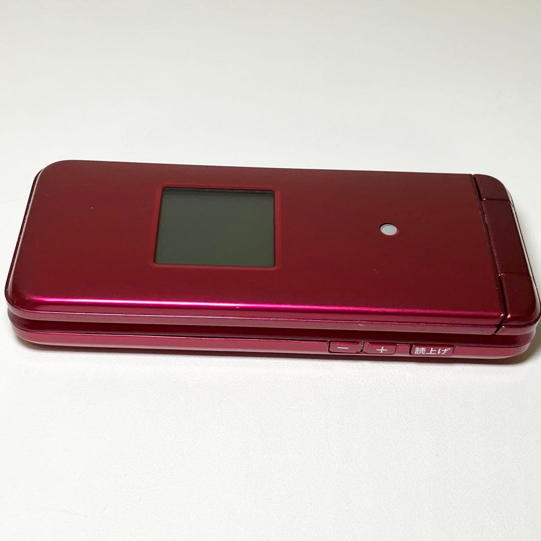 au かんたんケータイライト KYF43 ワインレッド 京セラ KYOCERA - メルカリ