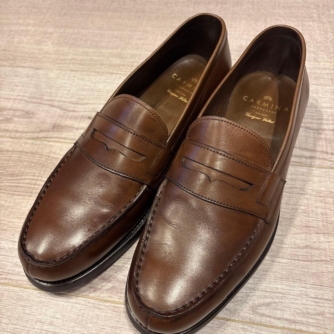 CARMINA ブラウンレザー ローファー7 2/1 2026年最新】CARMINA カラー：ブラウン系 ローファーの人気アイテム
