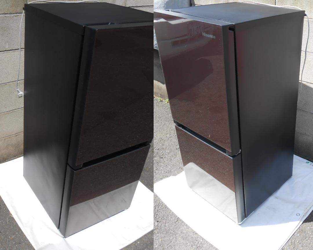 直接引取 ハイアール 冷凍冷蔵庫 134L 下段たっぷり冷凍庫46L 近隣配送