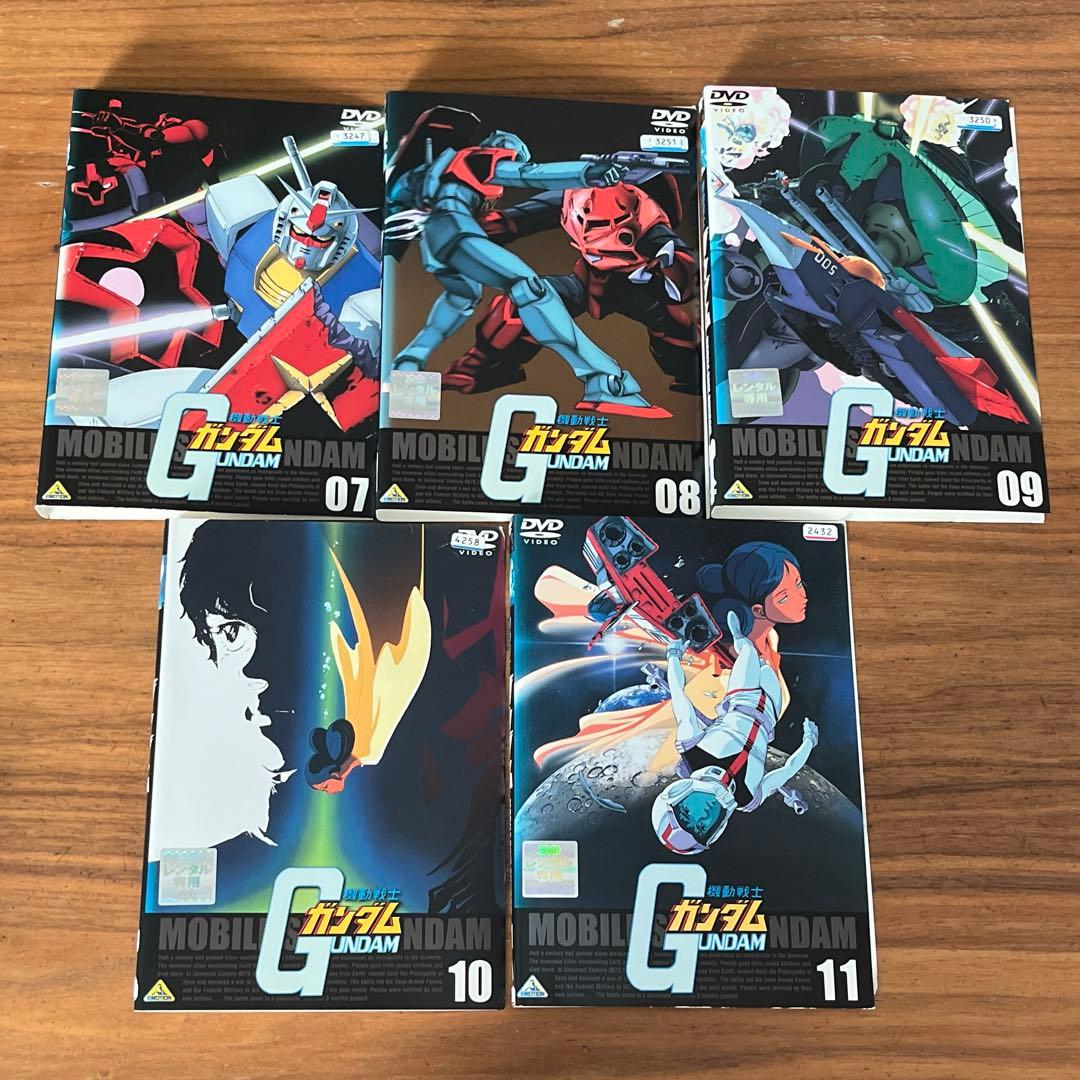 機動戦士ガンダム DVD 全11巻 全巻セット 第1シリーズ - メルカリ