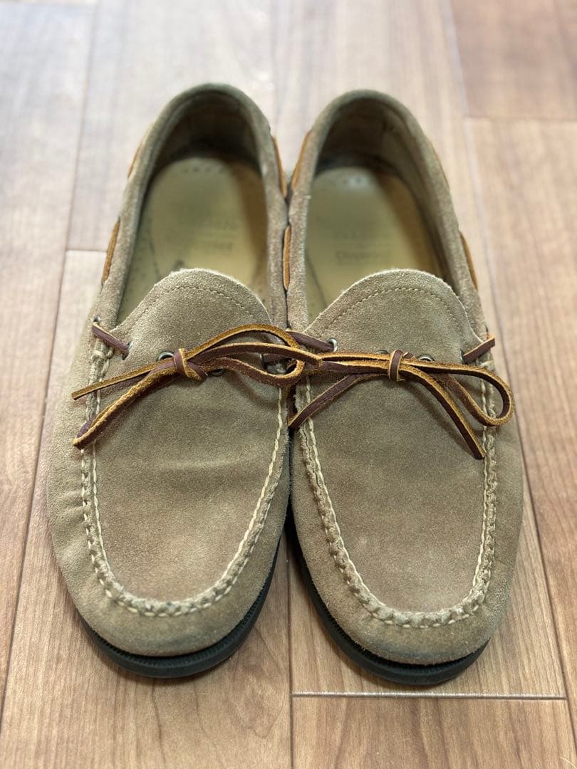 G.H.BASS for District スエード キャンプモックシューズ