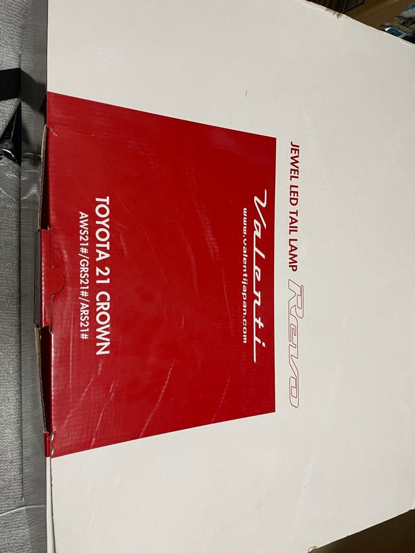 トヨタ　クラウン210 ヴァレンティテールランプ　レッド ヴァレンティ（VALENTI） ジュエルLEDテールランプ REVO レボ