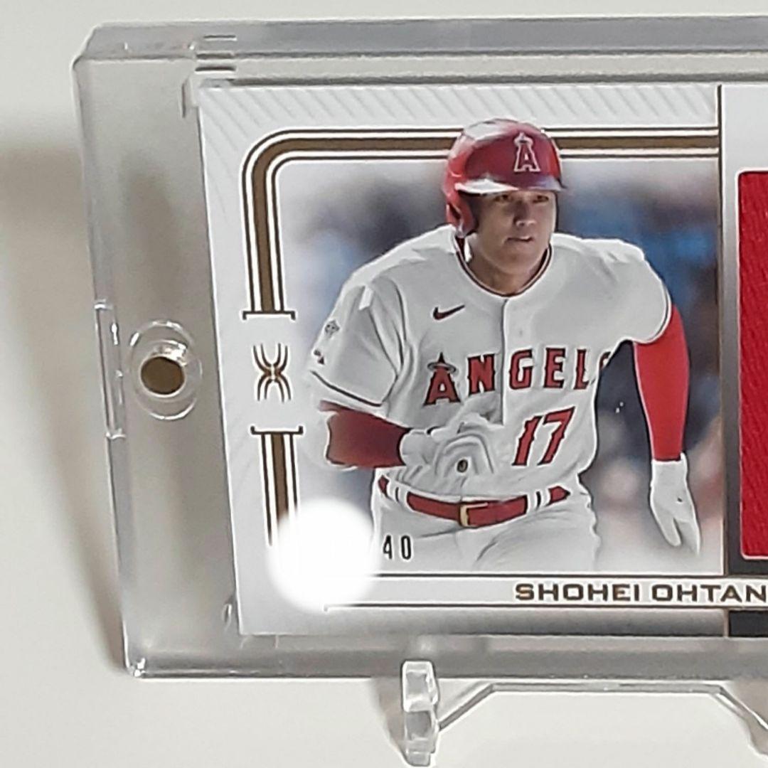 大谷翔平 2023年度実使用ジャージ埋め込み入り☆40枚限定Toppsカード