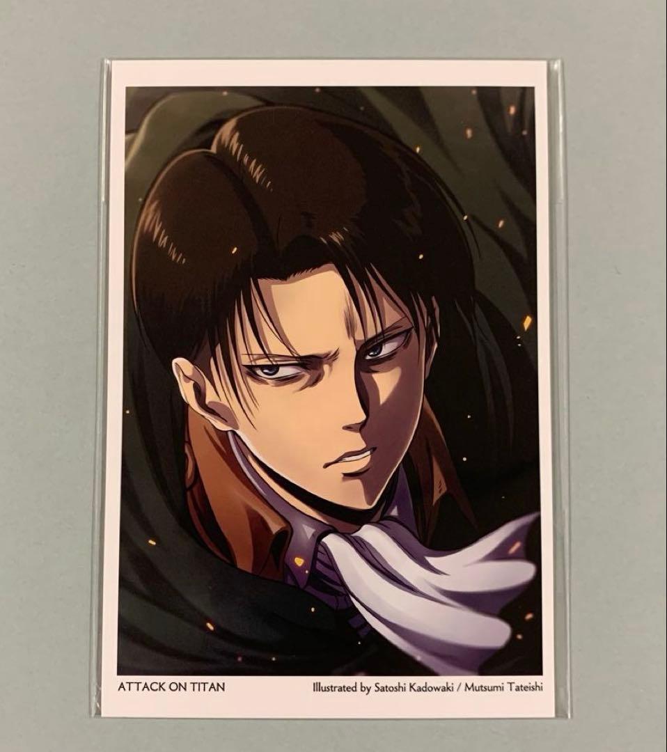 ☆進撃の巨人 wit Studio ポストカード リヴァイ 1点