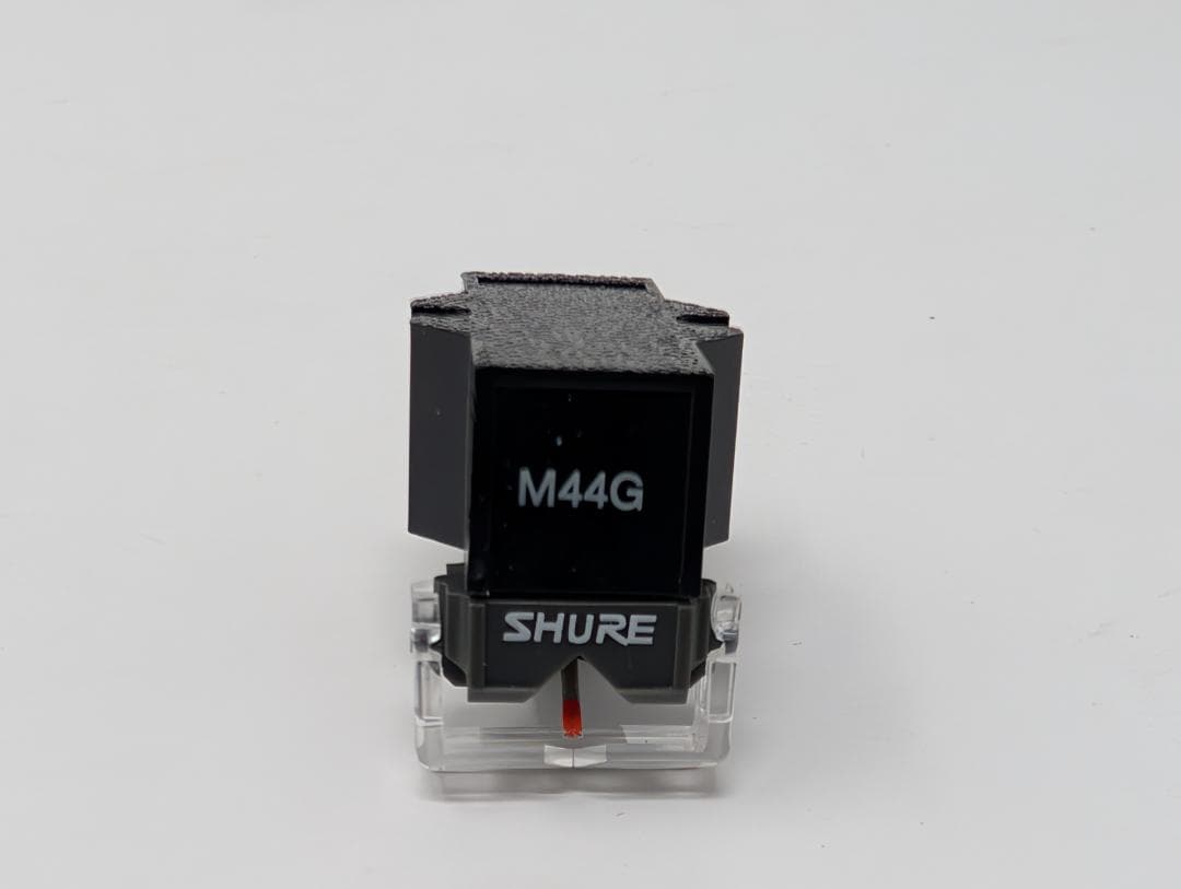 希少・完実電気】SHURE M44G 純正ケース・ウェイト・予備ビス完備 美品