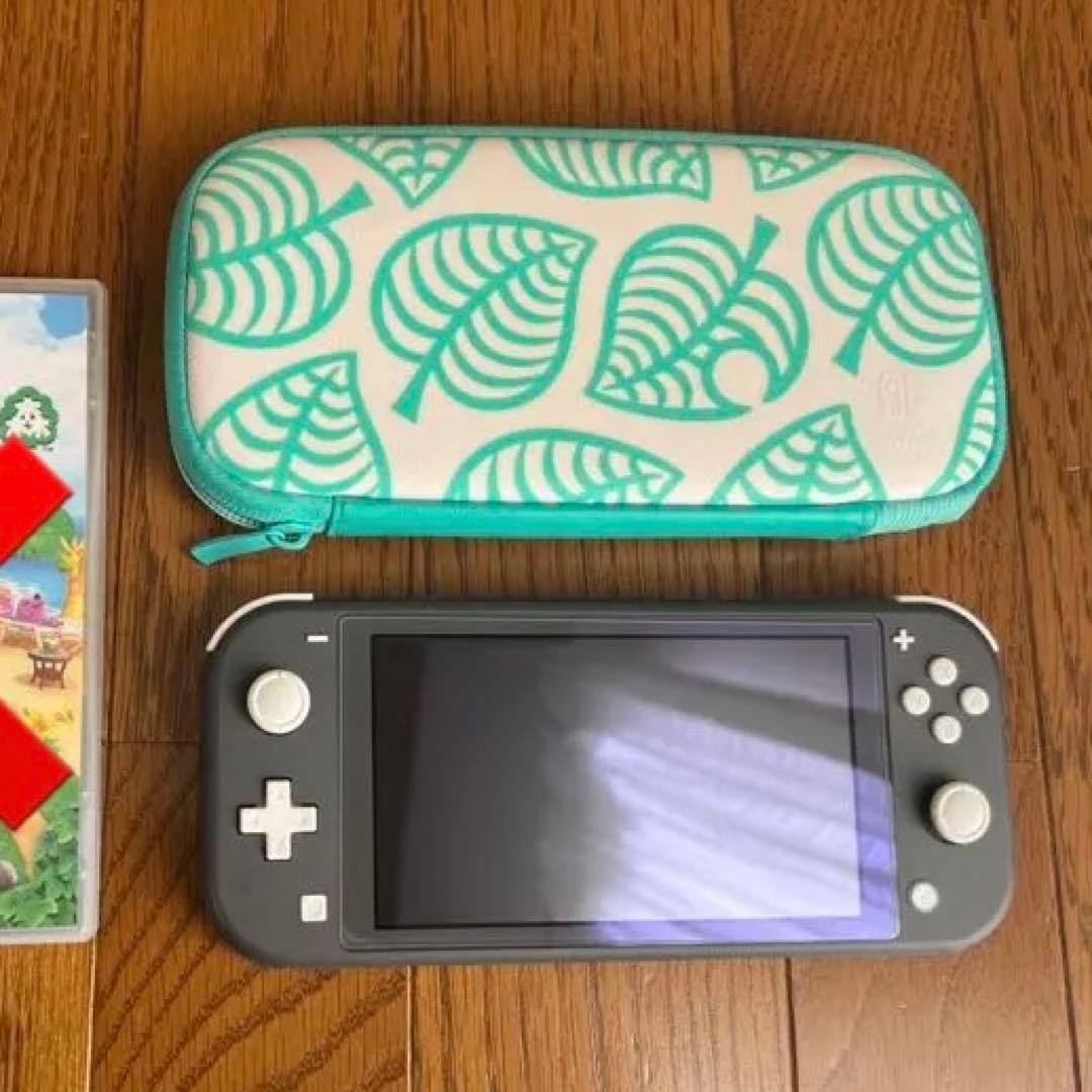 ◇即購入　Nintendo Switch LITE グレー　どうぶつの森 ケース 楽天市場】［日本未発売］［公式ライセンス］［あつまれ どうぶつの森