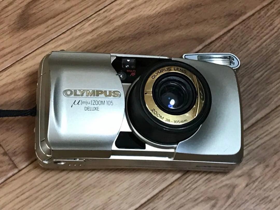 オリンパス μ（ミュー）ZOOM105 DELUXE Olympus Mju Zoom 105 Deluxe – Camera Go Camera