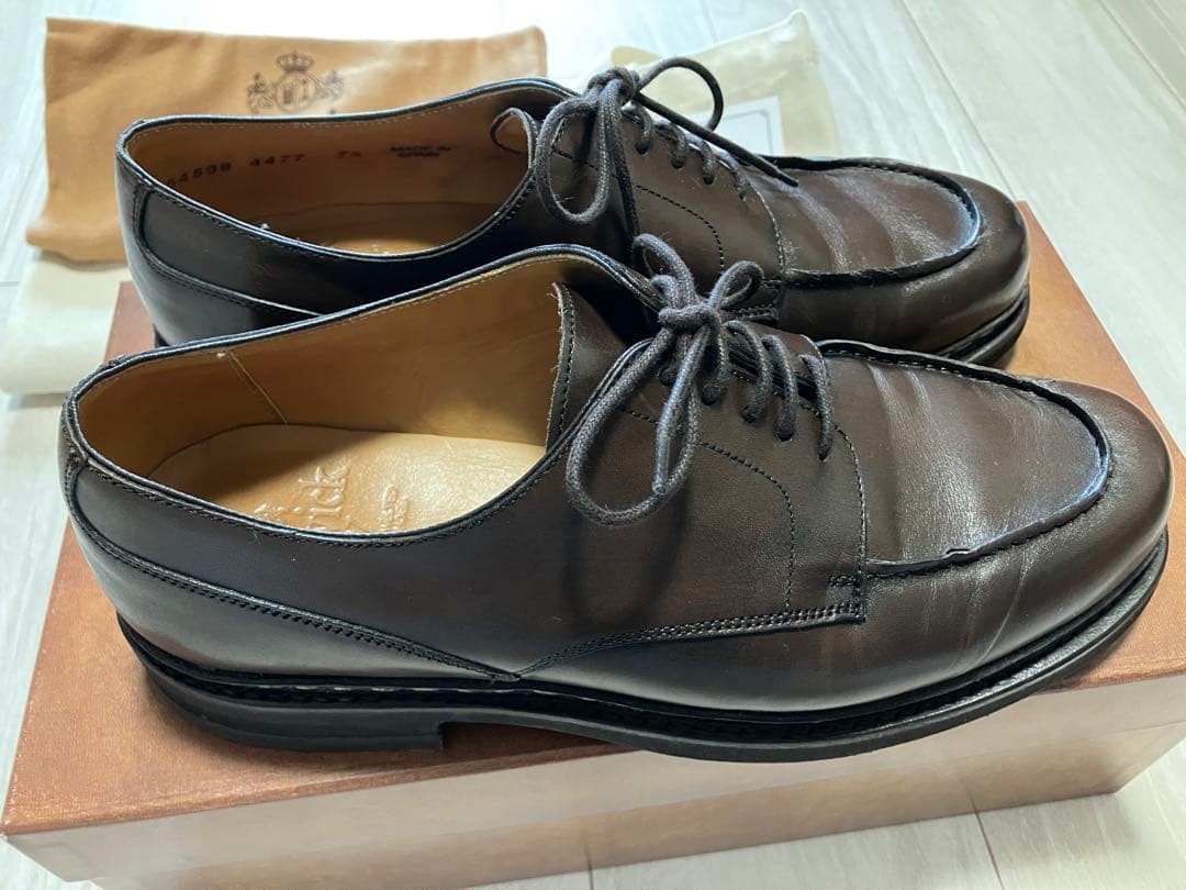 バーウィック　Uチップ　4477ACVI 26.5cm ダークブラウン