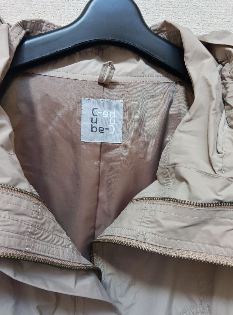 Cube -Cube センソユニコ ベージュ モッズコート