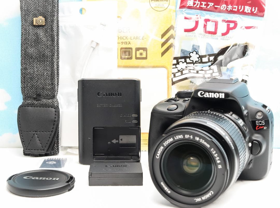 美品⭐️Canon kiss x7⭐️超小型一眼レフ⭐️スマホ転送♪⭐️一眼