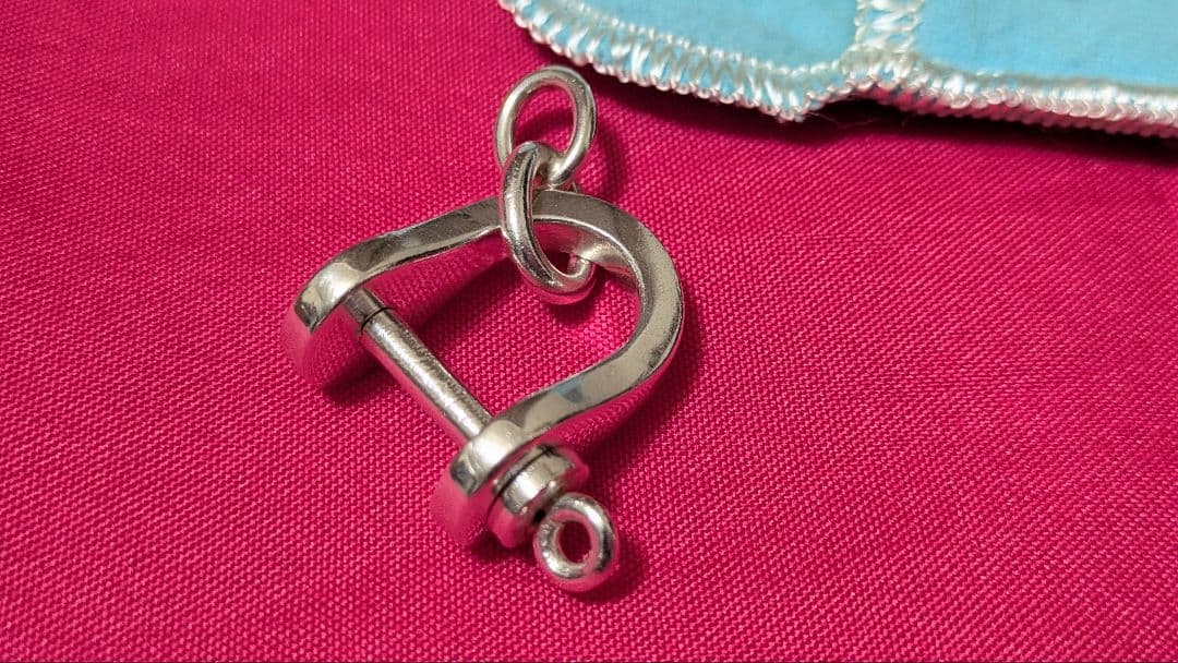 OLD TIFFANY オールドティファニー ダブルシャックル キーリング