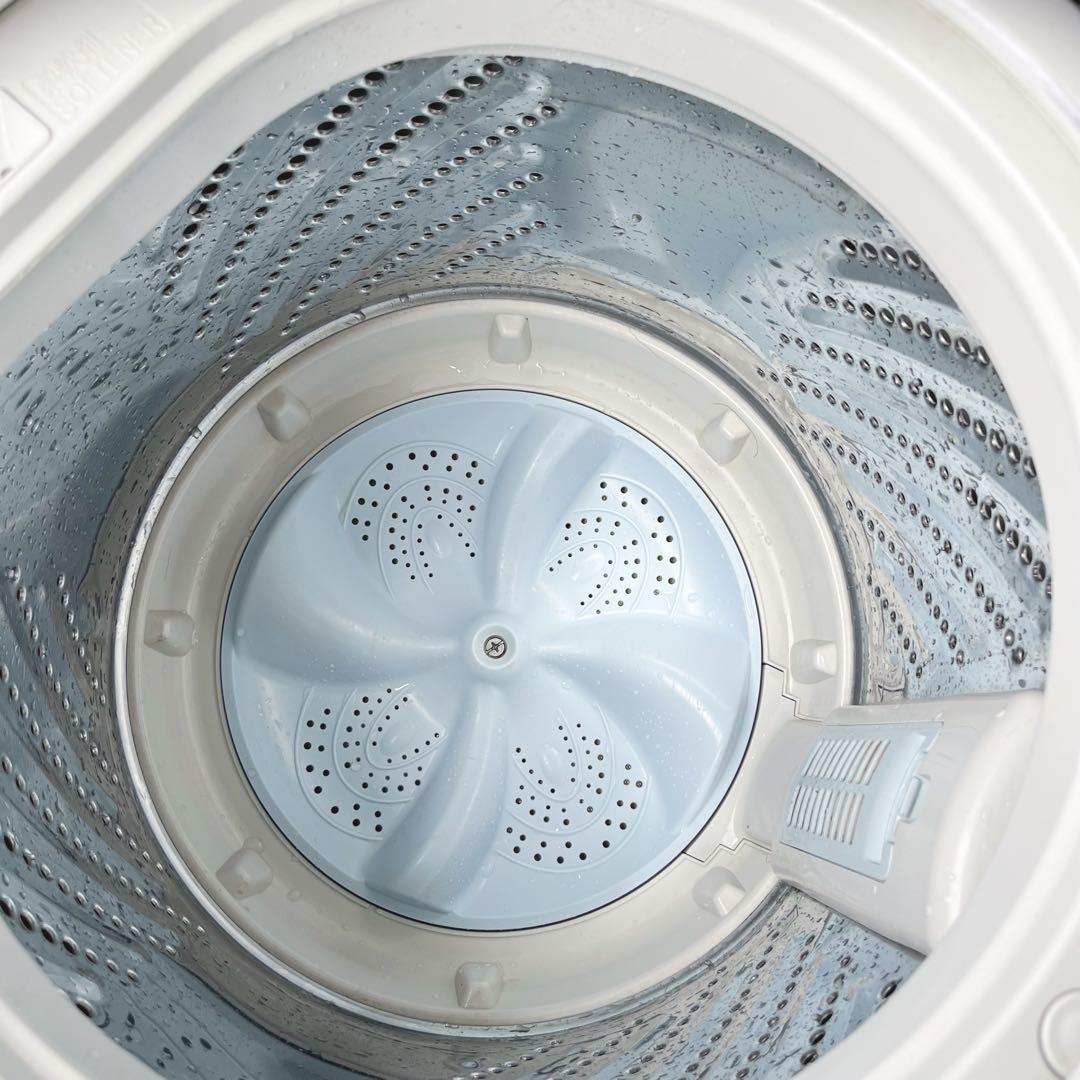 21取付無料！完動品！SHARPスタイリッシュシルバー冷蔵庫ブラック洗濯機！