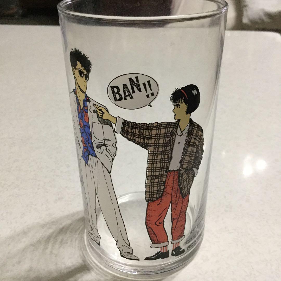 江口寿史「パパリンコ物語」グラス - メルカリ